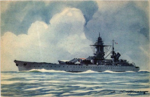 Cpa cuirasse richelieu - ak,