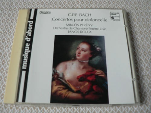 Cpe bach concertos pour - cpe,
