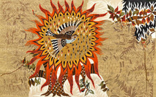 Tapisserie vintage ray - m.ray, boite