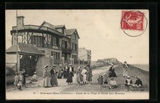 CPA Ver-sur-Mer, Route de la