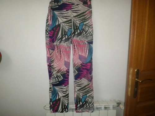Superbe pantalon imprimé - pantalon, neuf