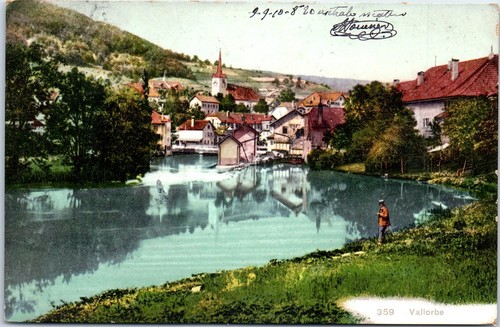 Suisse vallorbe carte - vallorbe,