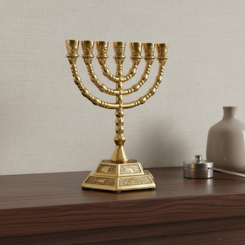 Menorah branches design - menorah, 7