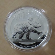 Australia 1$ Koala 2016 1 oz silver 99.9% silver coin, within a capsule (argent)