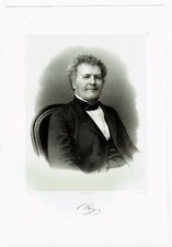 C19/32-GRAVURE ORIGINALE-PAULIN PARIS-MÉDIEVISTE-[A.BUREAU-PIERRE PETIT]