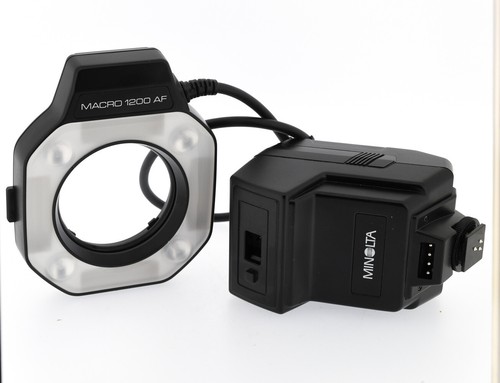 Minolta macro ring flash - macro,