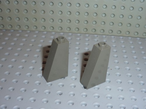 Lego olddkgray slope brick - x,