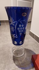 Vase en cristal 14% pbo, neuf