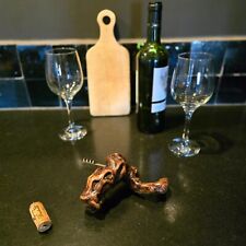 Tire-bouchon vintage en bois de pied de vigne - Objet authentique et unique ??