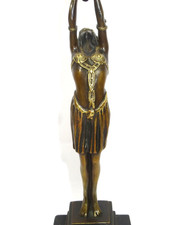 Figurine En Bronze Art Déco