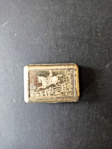 Ancien tampon monogramme l - tampon, f-l