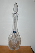 Carafe Atlantis en Cristal Taillé  Vintage signée 40,5cm
