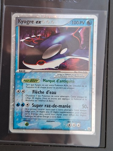 Carte pokémon kyogre - carte,