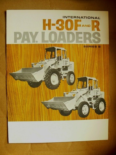 Prospectus tracteur payloader - tracteur,
