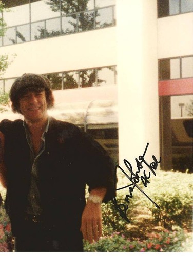 Acdc autograph brian johnson - autograph,