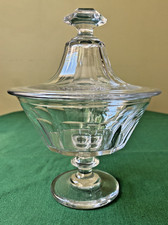 Compotier / confiturier en cristal Saint Louis Catalogue 1908