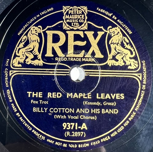 Billy cotton and his - and, band