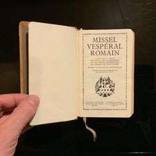 Missel vespéral romain -