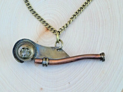 Pendentif nautique laiton - en,