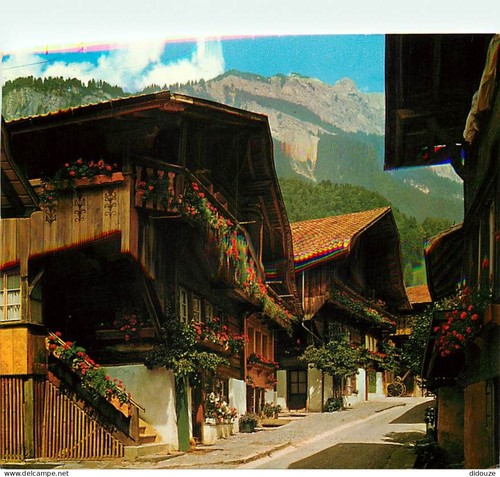 Carte postale suisse - carte,