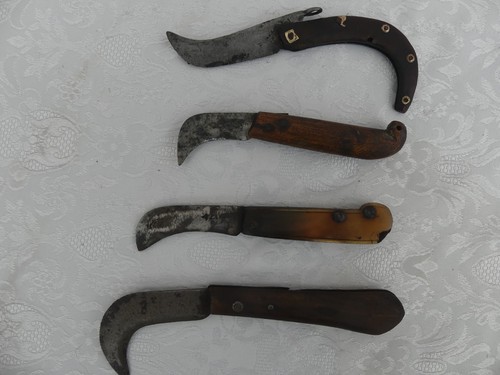 Lot serpettes anciennes - de,