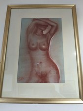 Grand dessin sanguine / pastel