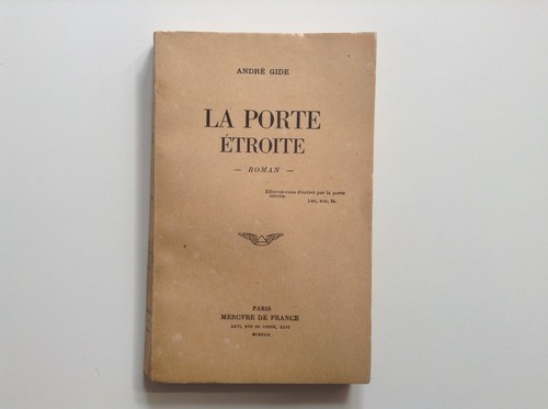 Livre rare ancien - andré, gide