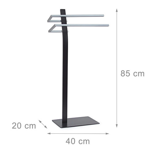 Porte sèche serviette sur