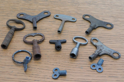 Vintage lot cle remonter - cle,
