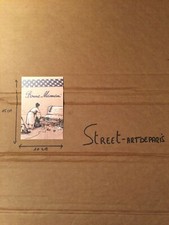 PRINT DRAN POSTCARD 15X10 LIMITED EDITION PARIS POP UP