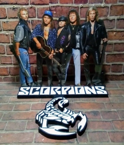 Scorpions figurine miniature - figurine,
