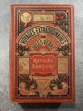 JULES VERNE. MATHIAS SANDORF. BENETT. COLLECTION HETZEL. HACHETTE ET CIE, 1915