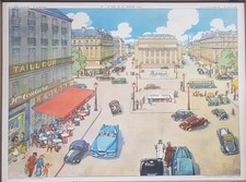 Ancienne Affiche D'école