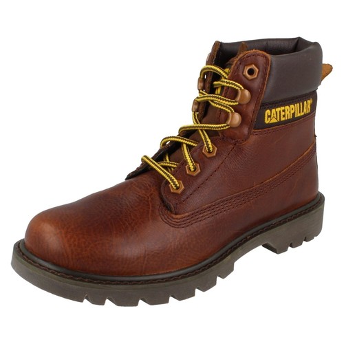 Bottes cuir lacets - en,