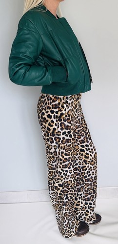 Blouson cuir matelassé - blouson, en