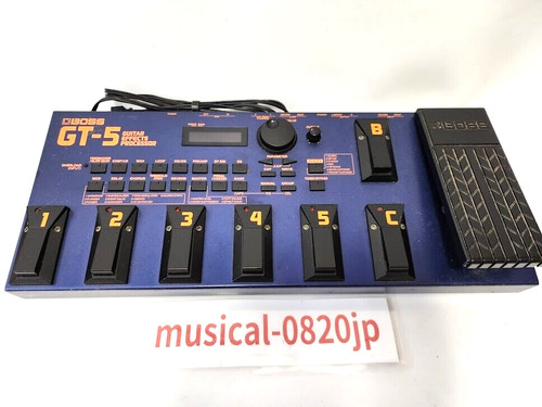 Pédale guitare boss 5 - de, gt-5