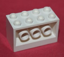 Lego White Brick 2x4x2 ref