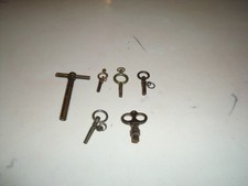 Lot clés de montre gousset - horlogerie 