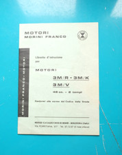 Original Manuel Cyclomoteur Morini Moteur 3M /R 3M /K 3M /V 48cc 2 temps **