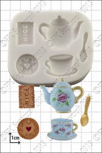 Moule silicone thé - moule, et
