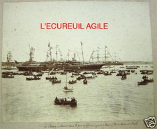 GÊNES ITALIE GENOVA ITALIA 1892 BATEAU LA SAVOIE REINE D'ITALIE MARINE DE GUERRE