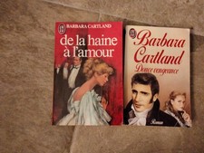 Barbara CARTLAND ; Beau lot de 2 livres poches J'AI LU en bon état