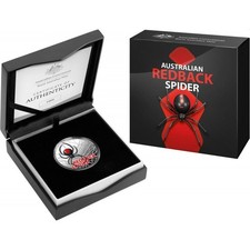 1 oz Silver Redback Spider