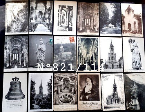 821 114 lot cartes - n°821/114, de