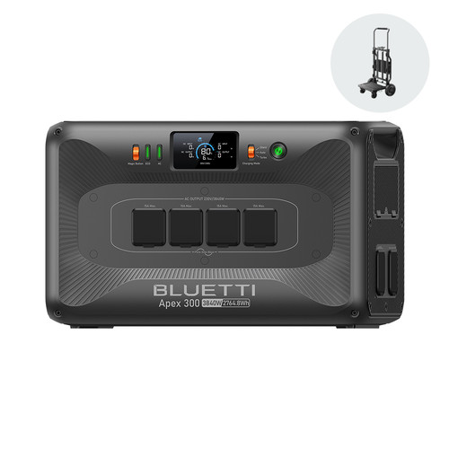 Bluetti apex 300 764 8wh - apex, 2,764.8wh