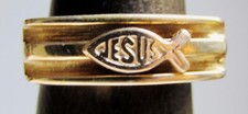 Bague argent 925, Jésus
