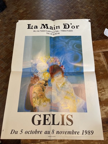 Affiche gelis 1989 - gelis,
