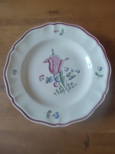 Sarreguemines assiettes