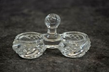 PETITE SALIERE EN CRISTAL DE