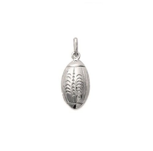 Pendentif ballon rugby en - rugby,